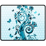 Design Art (design 13) Double Sided Fleece Blanket (Medium)