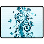 Design Art (design 13) Double Sided Fleece Blanket (Large)