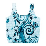 Design Art (design 13) Full Print Recycle Bag (L)