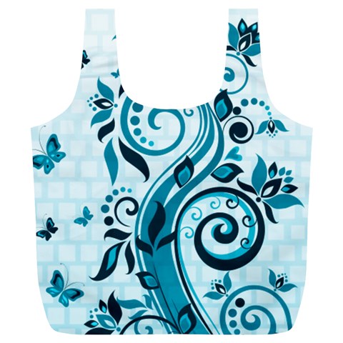 Design Art (design 13) Full Print Recycle Bag (XL) from ArtsNow.com Front