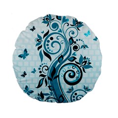 Design Art (design 13) Standard 15  Premium Flano Round Cushion  from ArtsNow.com Front