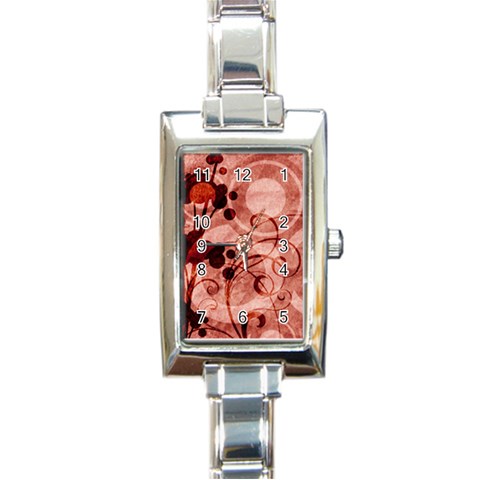 Design Art (design 10) Rectangle Italian Charm Watch from ArtsNow.com Front