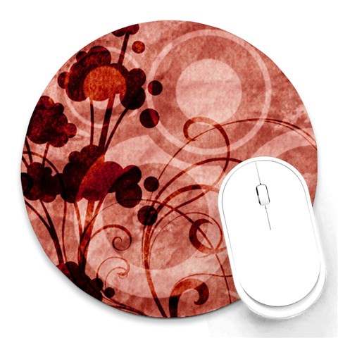 Design Art (design 10) Round Mousepad from ArtsNow.com Front