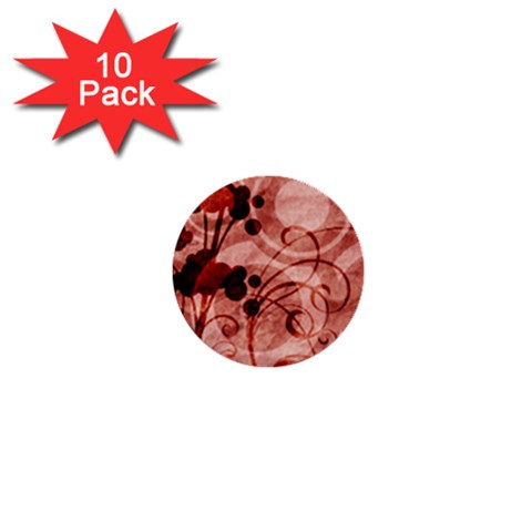 Design Art (design 10) 1  Mini Button (10 pack)  from ArtsNow.com Front