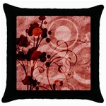 Design Art (design 10) Throw Pillow Case (Black)