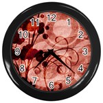 Design Art (design 10) Wall Clock (Black)