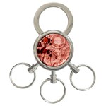 Design Art (design 10) 3-Ring Key Chain