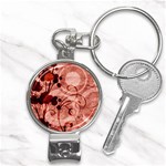 Design Art (design 10) Nail Clippers Key Chain