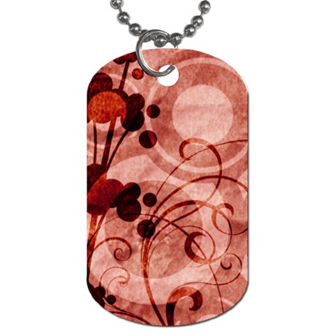 Design Art (design 10) Dog Tag (One Side) from ArtsNow.com Front