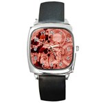 Design Art (design 10) Square Metal Watch