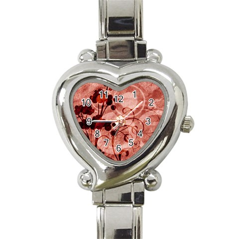 Design Art (design 10) Heart Italian Charm Watch from ArtsNow.com Front