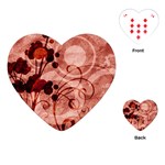 Design Art (design 10) Playing Cards (Heart)