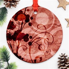 Design Art (design 10) Round Ornament (Two Sides) from ArtsNow.com Back