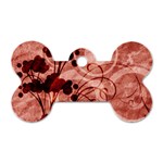 Design Art (design 10) Dog Tag Bone (One Side)