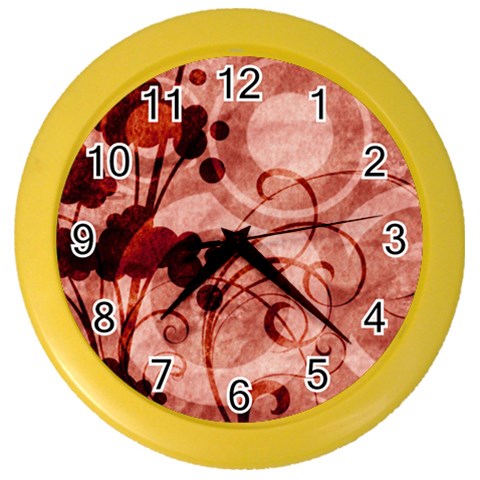 Design Art (design 10) Color Wall Clock from ArtsNow.com Front