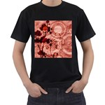 Design Art (design 10) Men s T-Shirt (Black)