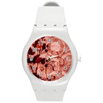 Design Art (design 10) Round Plastic Sport Watch (M)