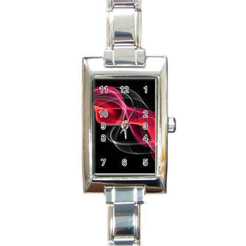 Design Art (design 8) Rectangle Italian Charm Watch from ArtsNow.com Front