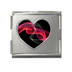 Design Art (design 8) Mega Link Heart Italian Charm (18mm)