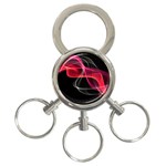 Design Art (design 8) 3-Ring Key Chain