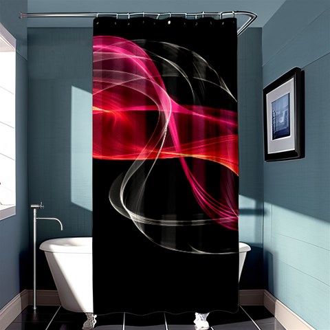 Design Art (design 8) Shower Curtain 36  x 72  (Stall) from ArtsNow.com Curtain(36 X72 ) - 33.26 x66.24  Curtain(36 X72 )