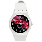 Design Art (design 8) Round Plastic Sport Watch (M)