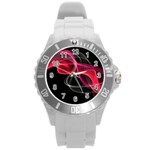 Design Art (design 8) Round Plastic Sport Watch (L)