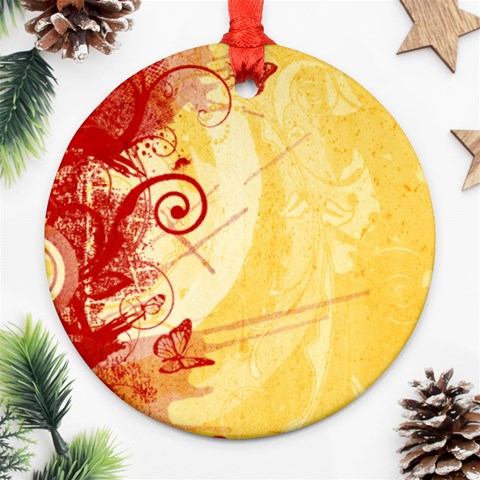 Design Art (design 6) Ornament (Round) from ArtsNow.com Front