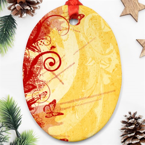 Design Art (design 6) Ornament (Oval) from ArtsNow.com Front