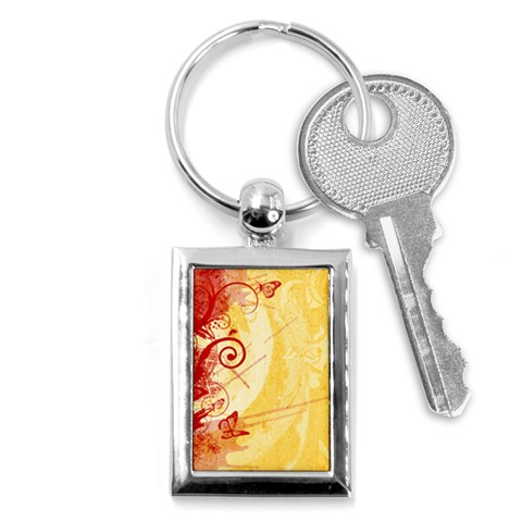 Design Art (design 6) Key Chain (Rectangle) from ArtsNow.com Front