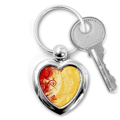 Design Art (design 6) Key Chain (Heart) from ArtsNow.com Front