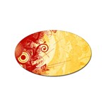 Design Art (design 6) Sticker (Oval)