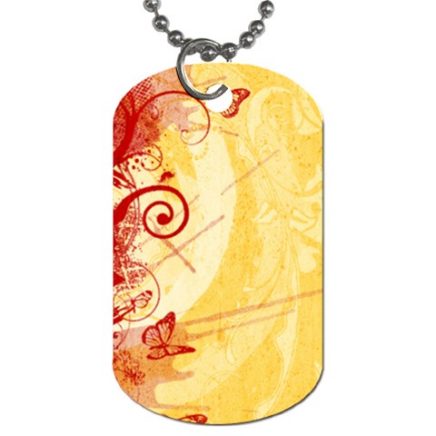 Design Art (design 6) Dog Tag (One Side) from ArtsNow.com Front