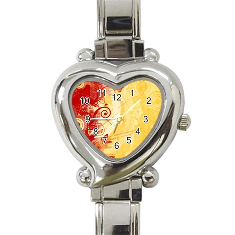 Design Art (design 6) Heart Italian Charm Watch from ArtsNow.com Front