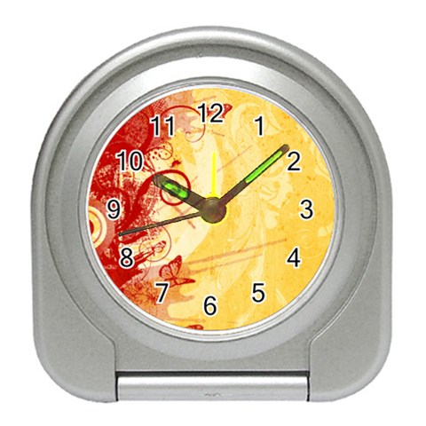 Design Art (design 6) Travel Alarm Clock from ArtsNow.com Front