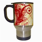 Design Art (design 6) Travel Mug (White)