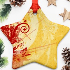 Design Art (design 6) Star Ornament (Two Sides) from ArtsNow.com Front