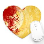 Design Art (design 6) Heart Mousepad