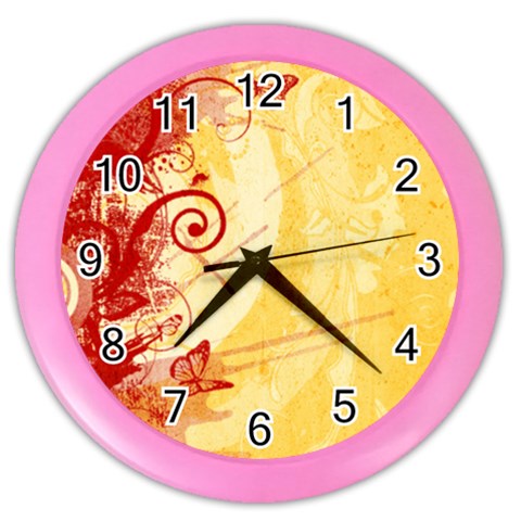 Design Art (design 6) Color Wall Clock from ArtsNow.com Front