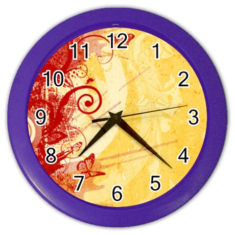 Design Art (design 6) Color Wall Clock from ArtsNow.com Front