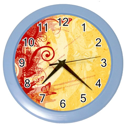 Design Art (design 6) Color Wall Clock from ArtsNow.com Front