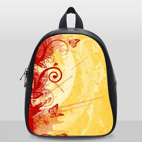 Design Art (design 6) School Bag (Small) from ArtsNow.com Front