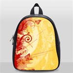 Design Art (design 6) School Bag (Small)