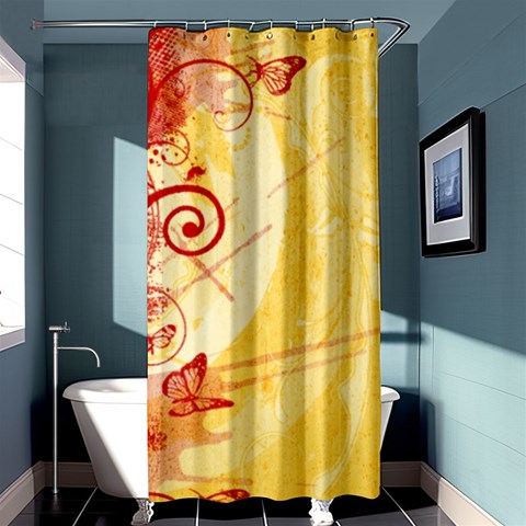 Design Art (design 6) Shower Curtain 36  x 72  (Stall) from ArtsNow.com Curtain(36 X72 ) - 33.26 x66.24  Curtain(36 X72 )