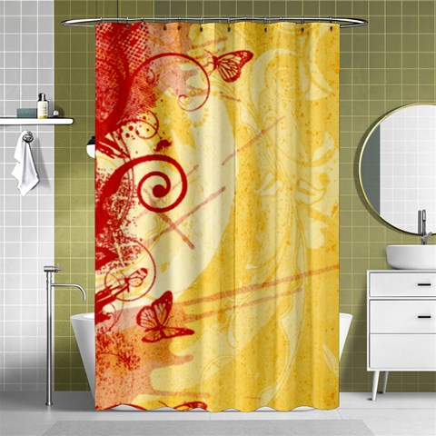 Design Art (design 6) Shower Curtain 48  x 72  (Small) from ArtsNow.com Curtain(48  X 72 ) - 42.18 x64.8  Curtain(48  X 72 )