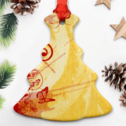 Design Art (design 6) Christmas Tree Ornament (Two Sides) from ArtsNow.com Front