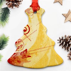 Design Art (design 6) Christmas Tree Ornament (Two Sides) from ArtsNow.com Front