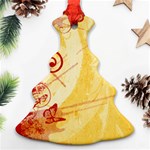 Design Art (design 6) Christmas Tree Ornament (Two Sides)