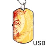 Design Art (design 6) Dog Tag USB Flash (One Side)