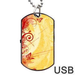 Design Art (design 6) Dog Tag USB Flash (Two Sides) from ArtsNow.com Front